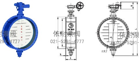 TD6341W電動(dòng)通風(fēng)蝶閥 外形尺寸圖