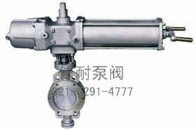  氣動(dòng)活塞調節蝶閥圖1